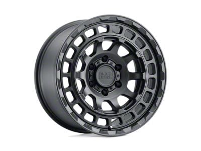 Black Rhino Chamber Matte Black 6-Lug Wheel; 17x8.5; 0mm Offset (91-96 Dakota)