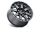 Black Rhino Cleghorn Matte Black 6-Lug Wheel; 17x8.5; 18mm Offset (91-96 Dakota)