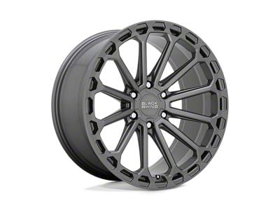 Black Rhino Kaizen Matte Gunmetal 6-Lug Wheel; 17x9.5; 18mm Offset (91-96 Dakota)