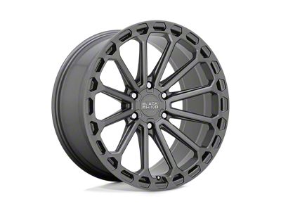 Black Rhino Kaizen Matte Gunmetal 6-Lug Wheel; 20x9.5; 18mm Offset (91-96 Dakota)