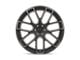 Black Rhino Kunene Matte Black with Dark Tint Milled Spokes 6-Lug Wheel; 20x9; 15mm Offset (91-96 Dakota)