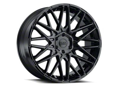 Black Rhino Morocco Gloss Black 6-Lug Wheel; 20x9; 20mm Offset (91-96 Dakota)