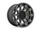 Black Rhino Rotor Matte Gunmetal with Brushed Tinted Face 6-Lug Wheel; 20x9; 12mm Offset (91-96 Dakota)