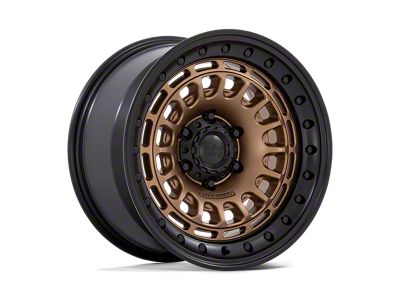 Black Rhino Sahara Matte Bronze with Gloss Black Lip 6-Lug Wheel; 17x9; 0mm Offset (91-96 Dakota)