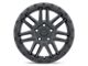 Black Rhino Arches Matte Black 5-Lug Wheel; 17x9.5; 0mm Offset (94-01 RAM 1500)