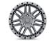 Black Rhino Arches Matte Brushed Gunmetal with Black Bolts 5-Lug Wheel; 18x9.5; 0mm Offset (94-01 RAM 1500)