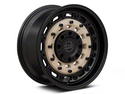 Black Rhino Arsenal Sand On Black 5-Lug Wheel; 17x9.5; 0mm Offset (94-01 RAM 1500)