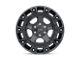 Black Rhino Cinco Gloss Black with Stainless Bolt 5-Lug Wheel; 17x9.5; 0mm Offset (94-01 RAM 1500)