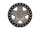 Black Rhino Crawler Matte Bronze with Black Ring 5-Lug Wheel; 20x9.5; 0mm Offset (94-01 RAM 1500)