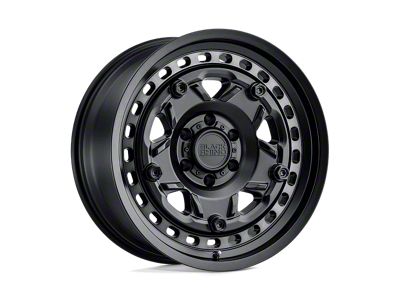 Black Rhino Grange Matte Black with Machined Tinted Ring 5-Lug Wheel; 17x8.5; 0mm Offset (94-01 RAM 1500)