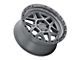 Black Rhino Kelso Battleship Gray with Black Ring 5-Lug Wheel; 17x9; 0mm Offset (94-01 RAM 1500)