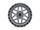 Black Rhino Kelso Battleship Gray with Black Ring 5-Lug Wheel; 18x9; 0mm Offset (94-01 RAM 1500)