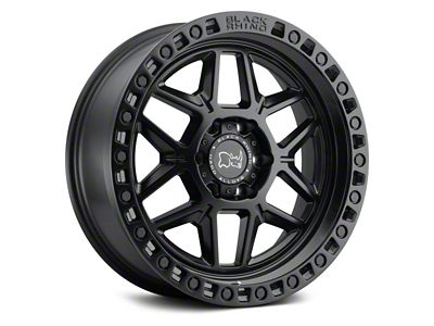 Black Rhino Kelso Matte Black 5-Lug Wheel; 17x9; 0mm Offset (94-01 RAM 1500)