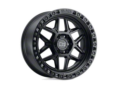 Black Rhino Kelso Matte Black 5-Lug Wheel; 18x9; 0mm Offset (94-01 RAM 1500)