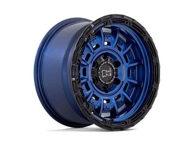 Black Rhino Legion Cobalt Blue with Black Lip 5-Lug Wheel; 20x10; -18mm Offset (94-01 RAM 1500)