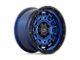 Black Rhino Legion Cobalt Blue with Black Lip 5-Lug Wheel; 20x10; -18mm Offset (94-01 RAM 1500)