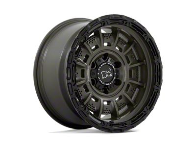 Black Rhino Legion Olive Drab Green with Black Lip 5-Lug Wheel; 20x10; -18mm Offset (94-01 RAM 1500)