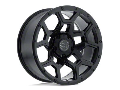 Black Rhino Overland Matte Black 5-Lug Wheel; 17x9.5; 0mm Offset (94-01 RAM 1500)