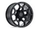 Black Rhino Overland Matte Black 5-Lug Wheel; 17x9.5; 0mm Offset (94-01 RAM 1500)