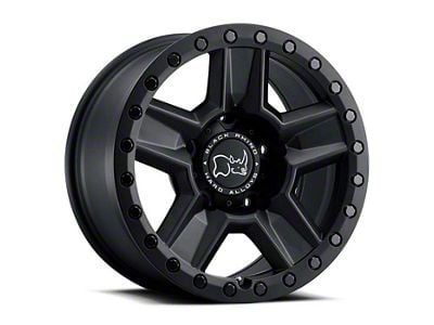 Black Rhino Ravine Matte Black 5-Lug Wheel; 20x9; 0mm Offset (94-01 RAM 1500)