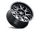 Black Rhino Reaper Gloss Black Milled 5-Lug Wheel; 20x9.5; 0mm Offset (94-01 RAM 1500)