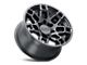 Black Rhino Ridge Matte Black 5-Lug Wheel; 17x8.5; 0mm Offset (94-01 RAM 1500)