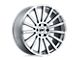 Black Rhino Spear Silver with Mirror Cut Edge 5-Lug Wheel; 24x10; 25mm Offset (94-01 RAM 1500)