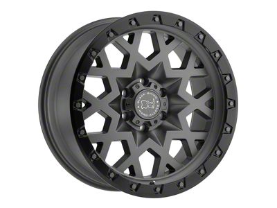 Black Rhino Sprocket Matte Gunmetal with Gloss Black Face 5-Lug Wheel; 20x9.5; 0mm Offset (94-01 RAM 1500)