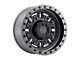 Black Rhino Abrams Textured Matte Gunmetal 8-Lug Wheel; 17x9.5; -18mm Offset (94-02 RAM 2500)