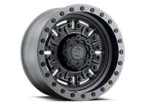 Black Rhino Abrams Textured Matte Gunmetal 8-Lug Wheel; 18x9.5; -18mm Offset (94-02 RAM 2500)