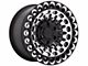 Black Rhino Labyrinth Gloss Black Machined 8-Lug Wheel; 17x9.5; -18mm Offset (94-02 RAM 2500)