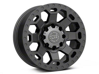 Black Rhino Warlord Matte Gunmetal 8-Lug Wheel; 18x9; 12mm Offset (94-02 RAM 2500)