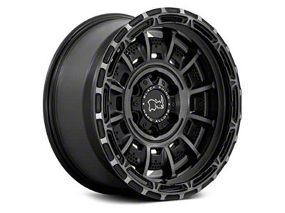 Black Rhino Legion Matte Black Gray Tint 8-Lug Wheel; 20x10; -18mm Offset (94-02 RAM 3500 SRW)