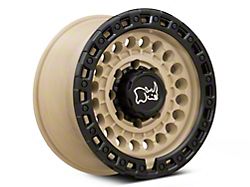 Black Rhino Sentinel Desert Sand 8-Lug Wheel; 20x9.5; 12mm Offset (94-02 RAM 3500 SRW)