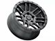 Black Rhino Arches Matte Black 6-Lug Wheel; 18x9.5; 12mm Offset (97-04 Dakota)