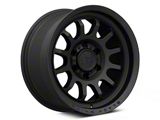 Black Rhino Rapid Matte Black 6-Lug Wheel; 17x9; 12mm Offset (97-04 Dakota)