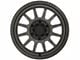 Black Rhino Rapid Matte Brushed Gunmetal 6-Lug Wheel; 18x8.5; 0mm Offset (97-04 Dakota)