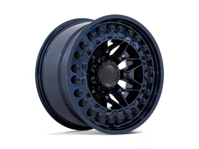 Black Rhino Alpha Midnight Blue 8-Lug Wheel; 20x10; -18mm Offset (99-07 F-350 Super Duty SRW)