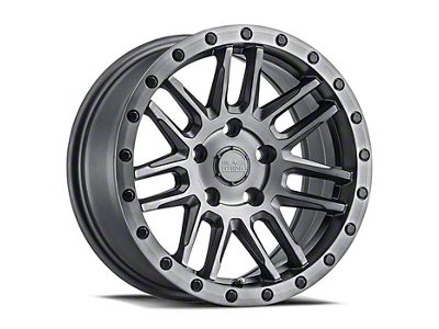 Black Rhino Arches Matte Brushed Gunmetal 6-Lug Wheel; 17x9.5; -18mm Offset (99-06 Sierra 1500)