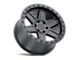 Black Rhino Attica Matte Black 6-Lug Wheel; 20x9.5; -18mm Offset (99-06 Sierra 1500)