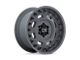 Black Rhino Axle Battleship Gray 6-Lug Wheel; 17x9.5; 6mm Offset (99-06 Sierra 1500)