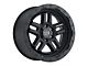 Black Rhino Barstow Textured Matte Black 6-Lug Wheel; 18x9.5; 12mm Offset (99-06 Sierra 1500)