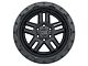 Black Rhino Barstow Textured Matte Black 6-Lug Wheel; 18x9.5; 12mm Offset (99-06 Sierra 1500)