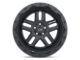 Black Rhino Barstow Textured Matte Black 6-Lug Wheel; 20x9.5; -18mm Offset (99-06 Sierra 1500)