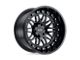 Black Rhino Fury Gloss Black 6-Lug Wheel; 20x9.5; 12mm Offset (99-06 Sierra 1500)