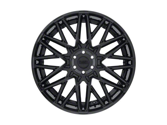 Black Rhino Morocco Gloss Black 6-Lug Wheel; 18x8.5; 20mm Offset (99-06 Sierra 1500)