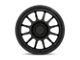 Black Rhino Rapid Matte Black 6-Lug Wheel; 18x8.5; 0mm Offset (99-06 Sierra 1500)
