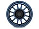Black Rhino Rapid Midnight Blue 6-Lug Wheel; 17x8.5; 0mm Offset (99-06 Sierra 1500)