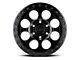 Black Rhino Riot Matte Black 6-Lug Wheel; 17x9; 12mm Offset (99-06 Sierra 1500)