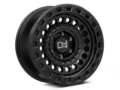 Black Rhino Sentinel Matte Black 6-Lug Wheel; 20x9.5; -18mm Offset (99-06 Sierra 1500)